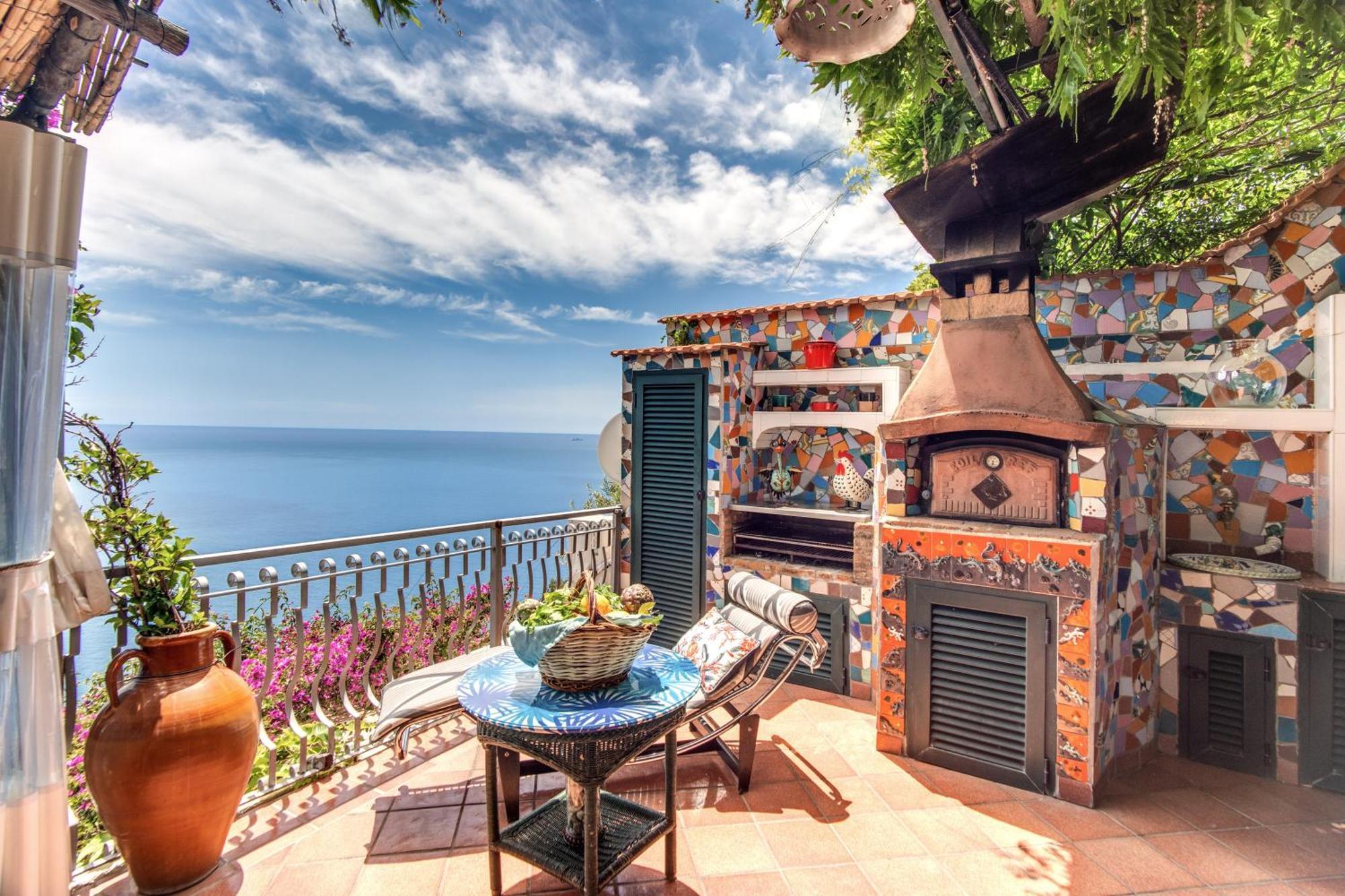 Villa Ponente Positano Exteriör bild